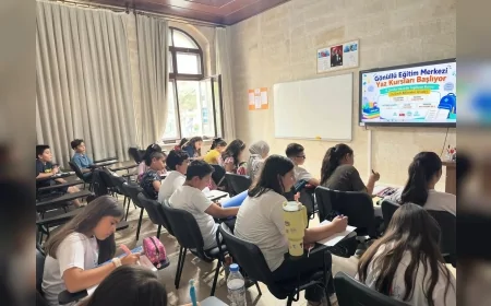 Nevşehir Belediyesi Gönüllü Eğitim Merkezi Yaz Kurslarında 280 Öğrenci Gönüllü Öğretmenlerle Eğitim Alıyor