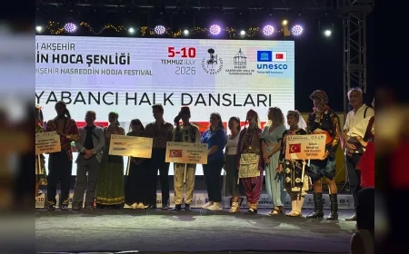 Efes Selçuk Belediyesi Halk Oyunları Ekibi, Uluslararası Akşehir Nasreddin Hoca Şenliği'nde büyük beğeni topladı