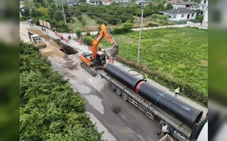 Düzce Belediye Başkanı Dr. Faruk Özlü: "İçme Suyu Şebekesi Yenileme Projesi'nde 23 Kilometrelik Hat Tamamlandı"