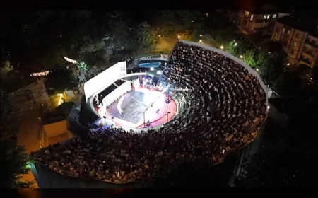 İnegöl’de 39. Uluslararası Kültür Sanat Festivali’nin İkinci Gününde Kültürler Buluştu