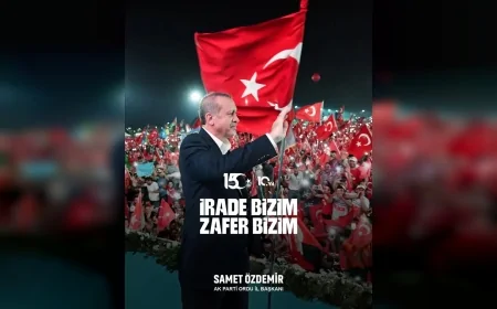 AK PARTİ İL BAŞKANI SAMET ÖZDEMİR: “15 TEMMUZ AZİZ MİLLETİMİZİN EŞSİZ DİRENİŞİNİN VE SARSILMAZ İRADESİNİN ADIDIR”