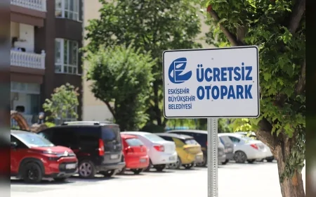 Eskişehir Büyükşehir Belediyesi kent genelinde yeni açık otopark projelerini sürdürüyor, 2026 hedefi 667 araçlık kapasite