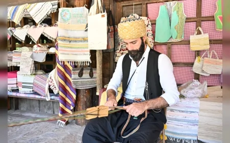 Altındağ Belediyesi Altınköy Açık Hava Müzesi’nde Hemşin Çorabı Geleneği Ziyaretçilerle Buluşuyor