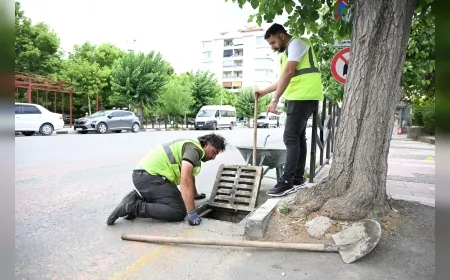 MASKİ 17 ilçede yağmur suyu ızgaralarının bakım ve temizlik çalışmalarını aralıksız sürdürüyor