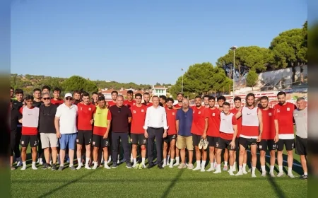 Ayvalık Belediye Başkanı Mesut Ergin: “Ayvalıkgücü Belediyespor’umuza başarılı bir sezon diliyorum”