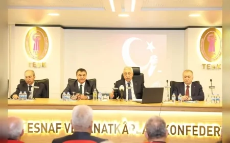 Türkiye Esnaf ve Sanatkârları Konfederasyonu Genel Başkanı Bendevi Palandöken: “Yeni TESK Kompleksi teşkilatımızın geleceğine bırakacağımız kalıcı ve güçlü bir eser olacak”