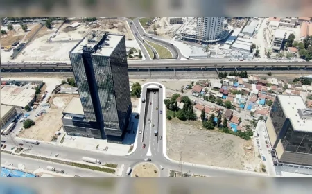 İzmir Büyükşehir Belediyesi Mürselpaşa Karayolu Alt Geçidi Projesi'nde temel çalışmalar tamamlandı, gövde kazısı başladı