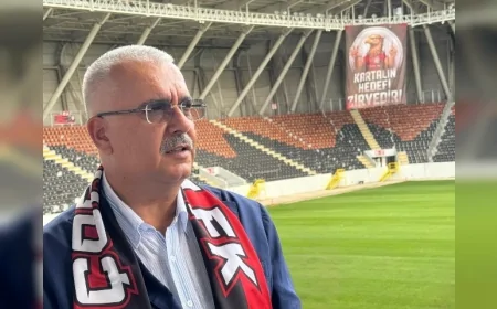 AK Parti Çorum Milletvekili Av. Yusuf Ahlatcı: “Süper Lig'e yakışır bir stadyum için çalışıyoruz”