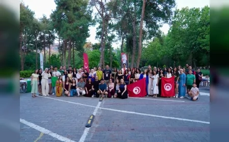 Denizli Büyükşehir Belediyesi ve AIESEC İş Birliğiyle 6 Ülkeden Gençler Çamlık Kent Ormanı'nda Kültürlerini Tanıttı