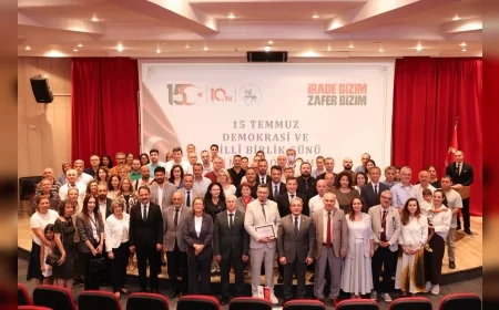 Dokuz Eylül Üniversitesi Rektörü Prof. Dr. Bayram Yılmaz: “15 Temmuz, milletimizin birlik ve beraberlik ruhunun en güçlü şekilde tezahür ettiği tarihi dönüm noktalarından biridir”