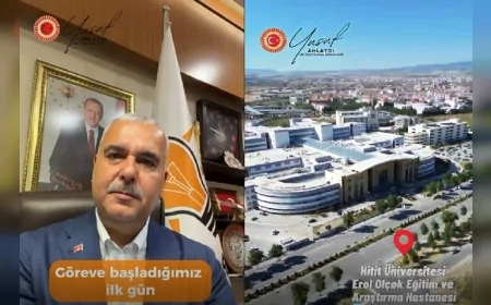 TBMM İçişleri Komisyonu Üyesi AK Parti Çorum Milletvekili Av. Yusuf Ahlatcı: “Çorum’un sağlık geleceğini ilmek ilmek işledik”