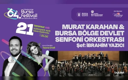 64. Uluslararası Bursa Festivali Dünyaca Ünlü Türk Tenor Murat Karahan Konseriyle Sanatseverlere Kapılarını Açıyor