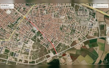 Eskişehir Büyükşehir Belediyesi Ertaş Bulvarı'nda üç etaplı bakım çalışması başlatıyor, sürücülere alternatif güzergâh uyarısı