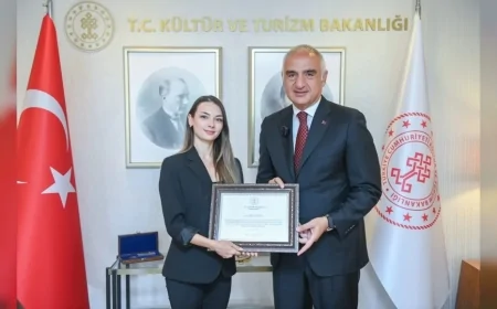 Kültür ve Turizm Bakanı Mehmet Nuri Ersoy: “Nilay Tahiroğlu Türk balesi adına tarihi bir başarıya imza attı”