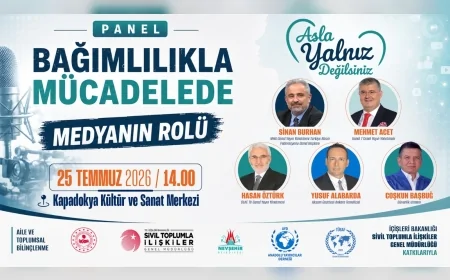 Nevşehir Belediye Başkanı Rasim Arı’nın öncülüğünde “Bağımlılıkla Mücadelede Medyanın Rolü” paneli 25 Temmuz’da düzenlenecek