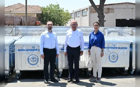 Manisa Büyükşehir Belediye Başkanı Besim Dutlulu: “3 Bin Yeni Çöp Konteynerini Etaplar Halinde 17 İlçemize Ulaştıracağız”