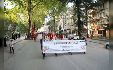 İnegöl’de 39. Uluslararası Kültür Sanat Festivali 200 Bini Aşkın Katılımla Çadır Etkinlikleriyle Tamamlandı!