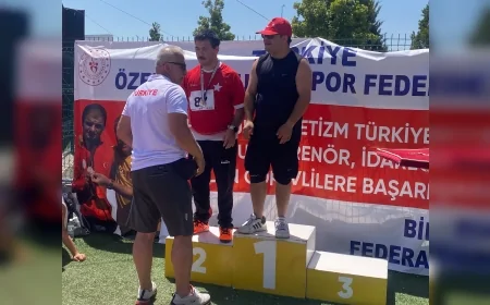 Nevşehir Belediyesi Spor Kulübü Sporcusu Ramazan Ünlü Down Sendromlular Atletizm Türkiye Şampiyonası'nda Türkiye Şampiyonu Oldu