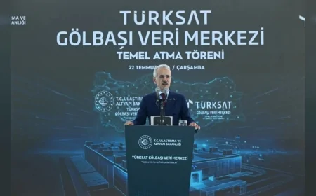 ULAŞTIRMA VE ALTYAPI BAKANI ABDULKADİR URALOĞLU: “TÜRKSAT GÖLBAŞI VERİ MERKEZİ TAMAMLANDIĞINDA TÜRKİYE’NİN EN BÜYÜK VERİ MERKEZLERİNDEN BİRİ OLACAK”