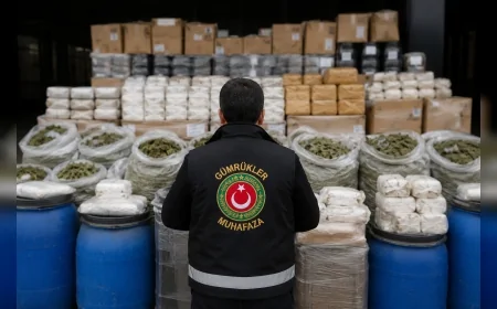 TİCARET BAKANLIĞI GÜMRÜKLER MUHAFAZA EKİPLERİ YILIN İLK YARISINDA 62 MİLYAR 727 MİLYON TL DEĞERİNDE KAÇAK EŞYA VE UYUŞTURUCU YAKALADI