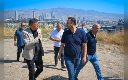 Bornova Belediye Başkanı Ömer Eşki: “MTK Sitesi’nin ihtiyaçlarını tüm imkânlarımızla karşılamak için hızla harekete geçeceğiz”