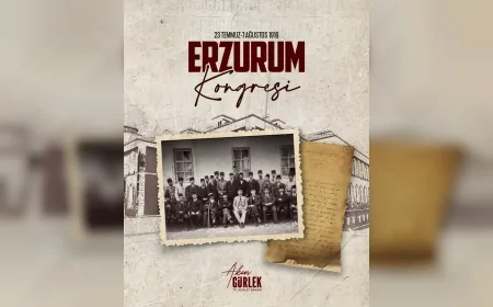 ADALET BAKANI AKIN GÜRLEK: “ERZURUM KONGRESİ’NİN BAĞIMSIZLIK RUHUNU AYNI KARARLILIKLA YAŞATIYORUZ”