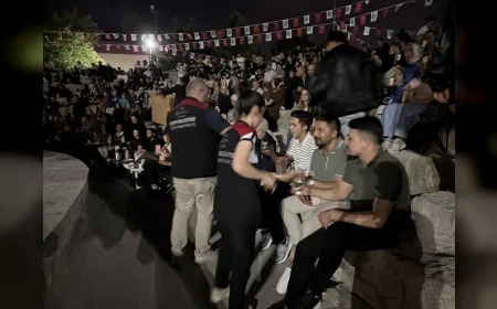 Çorum Belediyesi Yaz Sineması Günleri yoğun katılımla başladı festival boyunca açık hava gösterimleri sürecek