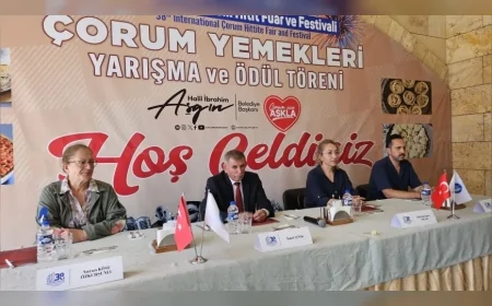 Çorum Belediyesi'nin Düzenlediği Yemek Yarışmasında Yöresel Lezzetler Ödüllendirildi