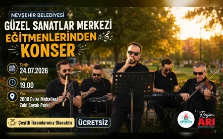 Nevşehir Belediye Başkanı Rasim Arı: “Tüm hemşehrilerimizi Zeki Soyak Parkı’nda yaz akşamı coşkusunu paylaşmaya davet ediyorum”