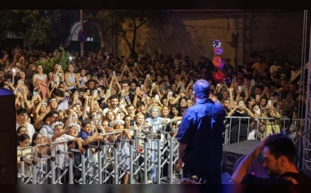 Aydın Büyükşehir Belediye Başkanı Özlem Çerçioğlu: Nazilli’de vatandaşlar Eypio konserinde yaz akşamını müzikle geçirdi