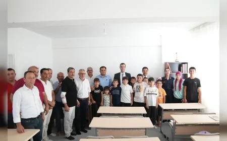 Dalaman’da Kapukargın Mahallesi Kur’an Kursu ve İmam Evi dualarla hizmete açıldı