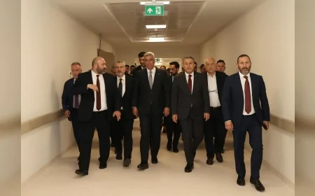 Sağlık Bakanı Prof. Dr. Kemal Memişoğlu: “Hedefimiz Kasım ayının sonu itibarıyla Trabzon Şehir Hastanesine ilk hastamızı almak”