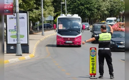 YALOVA BELEDİYESİ M PLAKALI MİNİBÜSLERDE KLİMA VE GÜVENLİK DENETİMLERİNİ ARTIRDI