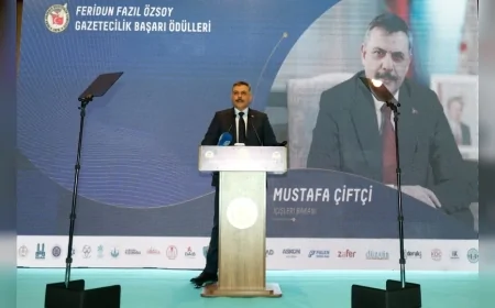 İçişleri Bakanı Mustafa Çiftçi: “Biz Her Zaman Gazeteci Arkadaşlarımızın Yanında Olmaya Devam Edeceğimizi Özellikle İfade Etmek İstiyoruz”