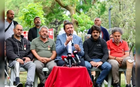Saadet Partisi Genel Başkanı Mahmut Arıkan: “Şehit aileleri ve gazilerin hak mücadelesi verdiği düzen bozuk düzendir”