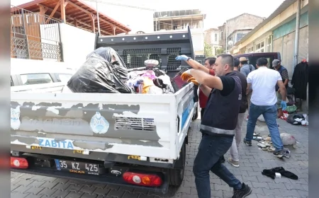 Konak Belediyesi Basmane'de İzinsiz Seyyar Satışa Yönelik Denetimlerini Sıkılaştırdı