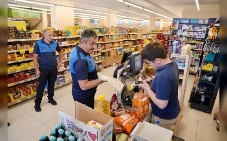 Giresun Belediyesi Market Denetimlerini Sürdürüyor Tüketici Hakları ve Halk Sağlığı Ön Planda