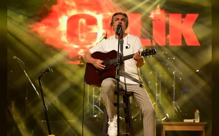 Aydın Büyükşehir Belediyesi Yaz Konserleri Didim'de Çelik Konseriyle Devam Etti