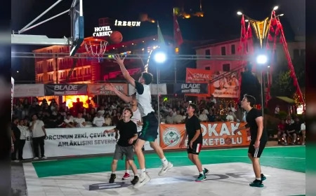 Giresun Belediye Başkanı Fuat Köse:''29'uncu Geleneksel Sokak Basketbolu Turnuvamızı Büyük Bir Coşkuyla Başlattık''