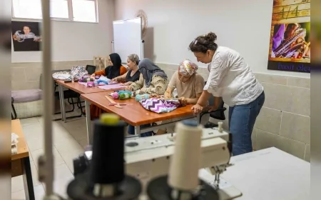 Bornova Belediye Başkanı Ömer Eşki: “El Sanatları Kurslarımız Yaşama Umut Olmayı Sürdürüyor”
