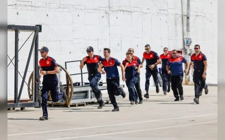 İzmir Büyükşehir Belediyesi İtfaiyesi AFAD ağır seviye akreditasyonu için 110 personeli özel eğitime aldı