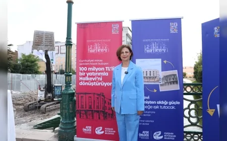 Eskişehir Büyükşehir Belediye Başkanı Ayşe Ünlüce: “100 Milyon TL’lik Yatırımla Eskişehir Halk Evi’ni Yeniden Kentimize Kazandırıyoruz”