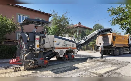Tepebaşı Belediyesi Şirintepe Mahallesi’nde Asfalt Yenileme Çalışmalarını Program Dahilinde Sürdürüyor