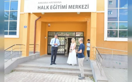 Haymana Belediyesi Sınava Hazırlık Kurslarını Halk Eğitim Merkezi'ne Taşıdı