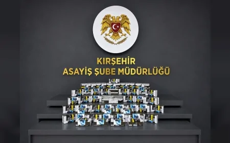 İl Emniyet Müdürlüğü ekiplerinden kaçakçılığa operasyon 460 paket doldurulmuş makaron sigara ele geçirildi