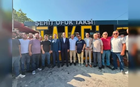 Şehit Ufuk Taksi Durağı önünde basın açıklaması: MHP İstanbul İl Başkanı Volkan Yılmaz'dan İBB'ye tepki