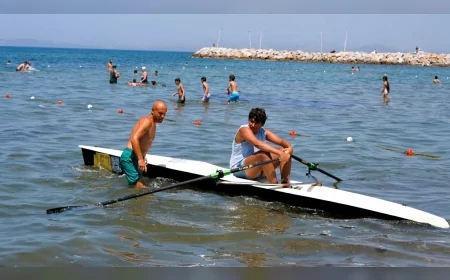 Yalova’da Kürek Sporuna İlgi Artıyor, Yaklaşık 400 Kursiyer Yıl Boyunca Denizle Buluşuyor