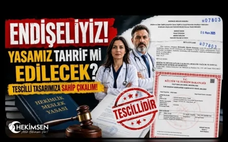 HEKİMSEN'den Hekimlik Meslek Yasası Sürecinde Şeffaflık ve Katılımcılık Çağrısı