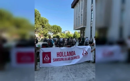 İHH Terme Şube Başkanı İsa Şahin: “İyilik sınır tanımıyor, gurbetteki güzel insanlara selam olsun”