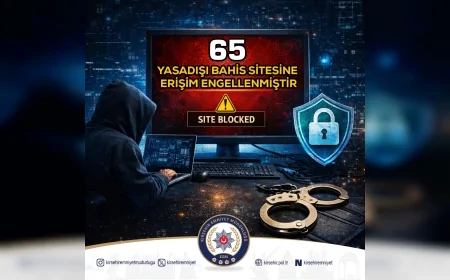 KIRŞEHİR'DE YASA DIŞI BAHİS REKLAMI YAPAN 65 İNTERNET SİTESİNE ERİŞİM ENGELİ GETİRİLDİ
